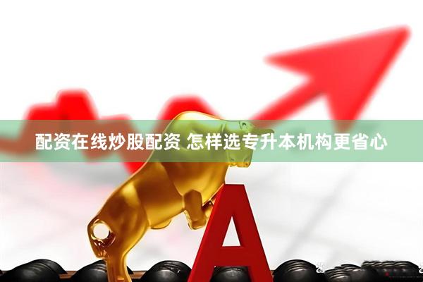 配资在线炒股配资 怎样选专升本机构更省心